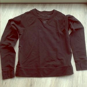 Black lululemon crew neck